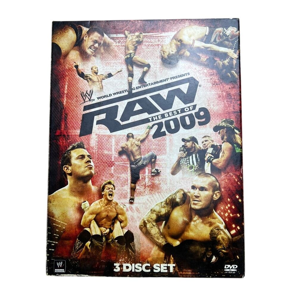 WWE Raw Best of 2009 DVD Set Wrestling